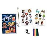 Lexibook, Harry Potter, Diario Segreto elettronico con Accessori, Effetti Luminosi, Lucchetto e Chiave, Adesivi, Penna, 100 Pagine, Blu, SD30HP