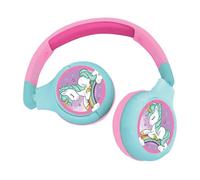 LEXIBOOK HPBT010UNI Unicornio CUFFIE BLUETOOTH, Multicolore