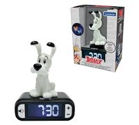 Lexibook, Idefix, Sveglia notturna Idefix, Suoni e melodie, Display LCD retroilluminato, Luminoso, Snooze, RL800AX1