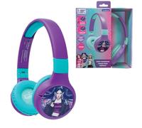 Lexibook, K-Pop Academy, Cuffie Cablate Bluetooth, Viola, HPBT010KPLXB | Cuffie Bluetooth e cablate 2 in 1 con limite 85 dB, microfono e design pieghevole per l'ascolto.