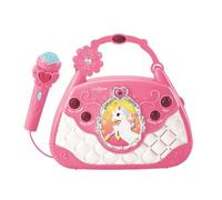 Lexibook K102UNI Unicorn Karaoke Bag with Microphone, Voice Changer, Demo Songs,