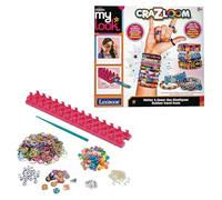 Lexibook, Kit di Braccialetti Elastici da Tessere Rock 'n' Roll, Rosa Viola Blu Verde Arancione Giallo Rosso Nero Bianco, CRLOOM6LXB