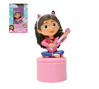 Lexibook, La casa delle bambole di Gabby, Luce notturna tascabile a LED per la cameretta dei bambini, luce soffusa, a batteria, Rosa, NLJ01GDH