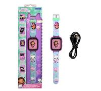 Lexibook, casa delle bambole di Gabby, Orologio selfie, touch screen HD, fotocamera 720p, lettore MP3, altoparlante incorporato, dittafono, contapassi, giochi DMW070GDH