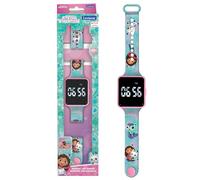 Lexibook, La Casa delle Bambole di Gabby, orologio digitale, display orario 12 ore o 24 ore, DMW060GDH