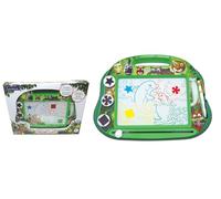 Lexibook Lavagna Magica Magnetica Animali, Disegni Multicolore, Giocattolo Artistico per Ragazze e Ragazzi, Penna e timbri per Disegno, Verde, CRANX550LXB