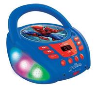 LEXIBOOK - Lettore Cd Bluetooth Spider-man Con Effetti Di Luce