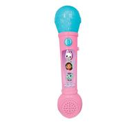 Lexibook Lexibook-MIC80GDH, casa delle Bambole di Gabby, Microfono Bambini, Giocattolo Musicale, Altoparlante Integrato, Effetti Luminosi, Melodie Demo Incluse, Colore Rosa/Blu, Taglia Unica