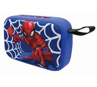 Lexibook Marvel Spider-Man - Altoparlante Portatile Bluetooth, Wireless, USB, Scheda TF, Batteria Ricaricabile, Blu/Rosso, BT018SPLXB
