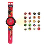Lexibook Ladybug Chat Noir, Schermo Digitale per Orologio a proiezione Regolabile, 20 Immagini Miraculous, per Bambini