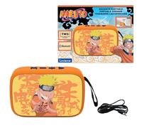 Lexibook, Naruto, altoparlante portatile Bluetooth, senza fili, USB-C, scheda SD/TF, batteria ricaricabile, arancione, BT018NA