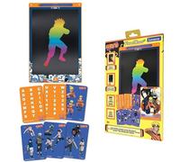 Lexibook, Naruto, Lavagna Magica, Giocattolo Artistico e Creativo per Bambine e Bambini, Disegni Multicolori, Schermo da 28 cm, Include 1 Pennino e 6 Stencil, Arancione, CRT10NALXB