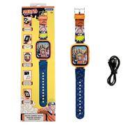 Lexibook, Naruto, Orologio Selfie, Touch Screen HD, Fotocamera 720p, Lettore MP3, Altoparlante Incorporato, dittafono, contapassi, 5 Giochi, Colore Blu, DMW070NA
