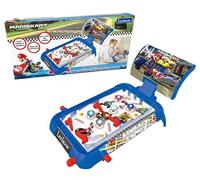 Lexibook Nintendo Mario Kart Flipper elettronico da Tavolo, Gioco d'azione e riflesso per Bambini e Famiglie, Schermo LCD, Effetti di Luce e Suono, Blu/Rosso, JG610NILXB