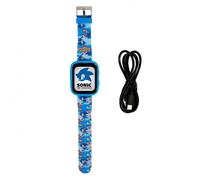 Lexibook, Sonic The Hedgehog, Orologio selfie, Schermo tattile HD, Fotocamera 720p, Lettore MP3, Altoparlante integrato, Registratore vocale, Contapassi, 5 giochi DMW070SN