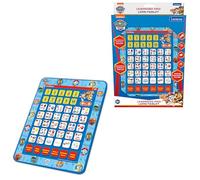 Lexibook Paw Patrol Bilingual Talking Educational Tablet, giocattolo per imparare lettere, numeri, vocabolario e musica, lingue tedesco/inglese, blu, JCPAD002PAi3LXB