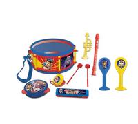 Lexibook Paw Patrol Chase Marshall Giocattolo Musicale, Set di 7 Strumenti Musicali, Blu/Giallo, K360PALXB