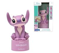 Lexibook Lexibook-NS01D1, Disney Stitch, Notturna Angel con Altoparlante, Cambio di Colore, Luce soffusa, A Batteria, Rosa, Taglia Unica, NS01D1