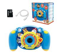 Lexibook, Paw Patrol, fotocamera digitale 4 in 1 per bambini, funzione foto e video, giochi, scheda SD da 32 GB inclusa, blu, DJ080PA