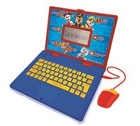 Lexibook Paw Patrol JC598PAi4 - Giocattolo educativo e bilingue per Bambini (Ragazzi e Ragazze), 124 attività, impara a Giocare e Musica con Chase Marshall-Rosso/Blu