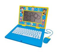 Lexibook, Paw Patrol JC599PAi3 - Computer portatile bilingue ed educativo tedesco/inglese, giocattolo per bambini, 170 attività per imparare, giocare e musica, schermo grande, blu/giallo