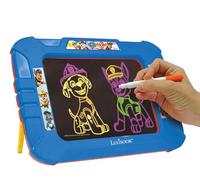 Lexibook Paw Patrol La Squadra dei Cuccioli Lavagna Elettronica Luminosa Neon, Giocattolo Artistico per Ragazze e Ragazzi, Panno di Pulizia e 2 pennarelli, Blu/Rosso, CRNEOPALXB