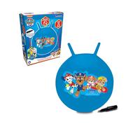 Lexibook Paw Patrol La Squadra dei Cuccioli Chase Palla cavalcabile Gonfiabile, Pompa Manuale Inclusa, Plastica sicura e Durevole, Blu, Colore, Piccolo, BG040PA