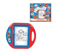 Lexibook Paw Patrol Proiettore da Disegno, 4 timbri, 10 Modelli, Schermo Luminoso, 1 Penna Inclusa, Rosso/Blu, CR310PALXB
