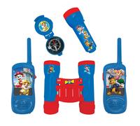 Lexibook Paw Patrol Set avventuriero per Bambini Walkie Talkie 120m Binocolo