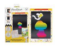 Lexibook, Peanuts Snoopy Tavoletta da Disegno E-Ink Multicolore da 11 Pollici, Schermo sensibile alla Pressione, Blocco cancellazione, Slot per Stilo, Stencil Inclusi, Multicolore, CRT10PN