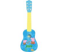 Lexibook- Peppa Pig Disney Principessa Rapunzel La mia Prima Chitarra, 6 Corde in Nylon, 53 cm, Guida Inclusa, Azzurro, Giallo, K200PP