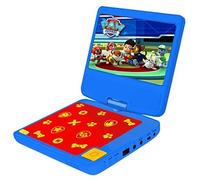LEXIBOOK - Peppa Pigmento Lettore Dvd Portatile, Colore Blu / Rosso Dvdp6pa