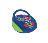 Lexibook, PJMasks, Lettore CD, presa aux-in, alimentazione CA o a batteria, blu/verde, RCD108PJM