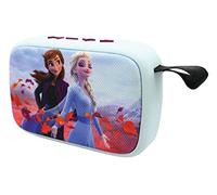 Lexibook- Portable Speakers Disney Frozen-Altoparlante Portatile Bluetooth, Wireless, USB, Scheda TF, Batteria Ricaricabile, Blu/Viola, Colore