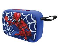 Lexibook- Portable Speakers Marvel Spider-Man-Altoparlante Portatile Bluetooth, Wireless, USB, Scheda TF, Batteria Ricaricabile, Blu/Rosso, Colore