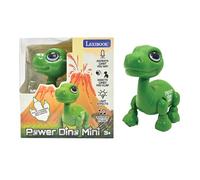 Lexibook Power Dino Mini - Il mio piccolo dinosauro robot - Dinosauro robot con suoni, musica, effetti luminosi, ripetizione vocale e reazione sonora, giocattolo per bambini e bambine - ROB02DINO