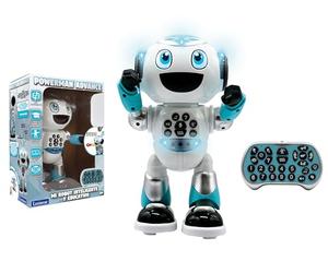 Lexibook Powerman Advance-Robot di Controllo Remoto, Giocattolo interattivo per bambini, Cammina, Danza, Musica, Fa e Conteggio Storie, Concorsi Educativi, Stem programmabile