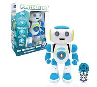 Lexibook Lexibook-ROB20IT Powerman Jr. Robot Intelligente interattivo Che Legge nella Mente Giocattolo per Bambini Che Ballano Musica, Blu, Colore