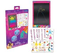 Lexibook, Principessa Disney, Lavagna magica, giocattolo per bambini e bambine, disegni multicolori, schermo da 28 cm, 1 pennino e 6 stencil inclusi, rosa, CRT10DP