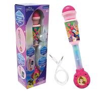 Lexibook, Principesse Disney, Microfono Luminoso per Bambini, Giocattolo Musical