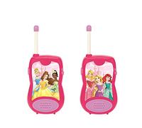 Lexibook, Principesse Disney, Talkie-walkie 200m, Gioco giocattolo comunicazione bambini ragazze, 2 canali di comunicazione, Clip cintura, a pile, Rosa, TW12DP