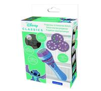 LEXIBOOK - Proiettore di storie 2 in 1 e torcia Disney Stitch (3 dischi - 24 immagini incluse) - Blu - LTC050D