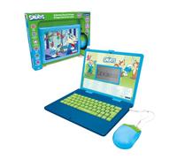 Lexibook, Puffi, Computer educativo bilingue Francese/Inglese, Giocattolo per Bambini con 124 attività di Lingua, scrittura, matematica, logica, musica e giochi, Blu, JC598SFi1LXB