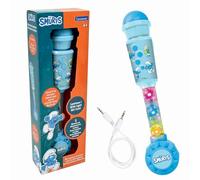 Lexibook, Puffi, Microfono Luminoso per bambini, Giocattolo Musicale, Altoparlante integrato, Effetti luminosi, Presa Aux-in, Blu, MIC90SF
