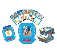 Lexibook, Quizz Hit, Paw Patrol, Lettore di schede interattivo bilingue, Inglese/Francese, 150 Carte educative Fronte/Retro, Quiz educativo e Macchina flashcard, Rosso/Blu, JCR10PAi1