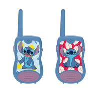 LEXIBOOK Stitch 2 walkie-talkie con portata di 120 m e clip da cintura