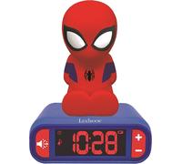 Sveglia digitale Lexibook Spider Man con luce notturna 3D ed effetti sonori