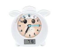 Lexibook Orologio Sveglia Coach Léon – Allenatore del sonno, Raccontastorie e Luci (versione FR)