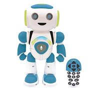 Lexibook ROB20DE Powerman Jr. Intelligente pensieri giochi per bambini musicali animali Quiz STEM Programmabile telecomando robot verde/blu