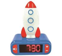 LEXIBOOK - Rocket Night Light Sveglia Con Effetti Sonori